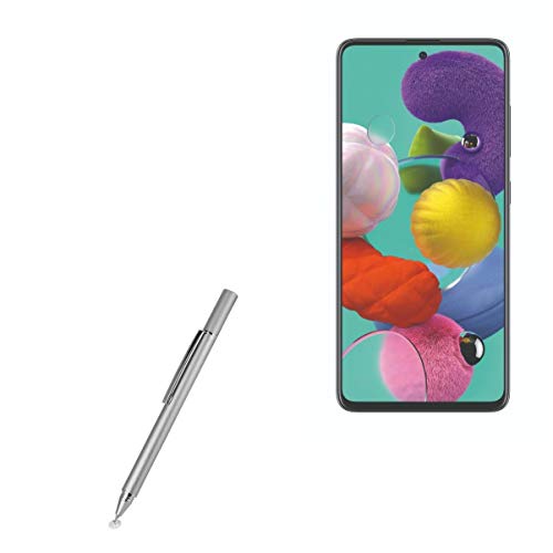 BoxWave Eingabestift für Samsung Galaxy A51 5G, FineTouch kapazitiver Eingabestift, sehr präziser Eingabestift für Samsung Galaxy A51 5G, Metallic-Silber BoxWave Eingabestift für Samsung Galaxy A51 5G, FineTouch kapazitiver Eingabestift, sehr präziser Eingabestift für Samsung Galaxy A51 5G, Metallic-Silber von BoxWave