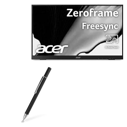 BoxWave Eingabestift kompatibel mit Acer Monitor UT222Q bmip 54,6 cm (21,5 Zoll) – FineTouch kapazitiver Stylus, super präziser Eingabestift, Tiefschwarz von BoxWave