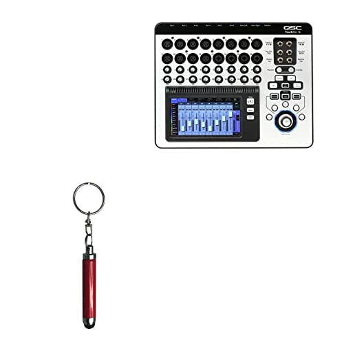 BoxWave Eingabestift kompatibel mit QSC TouchMix - 16 - Bullet Kapazitiver Stylus, Mini Eingabestift mit Schlüsselringschlaufe für QSC TouchMix - 16 - Ruby von BoxWave