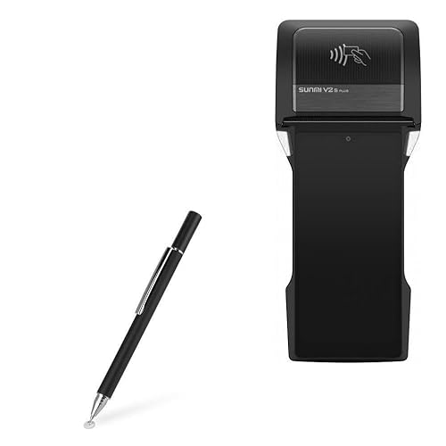 BoxWave Eingabestift kompatibel mit Sunmi V2s Plus – FineTouch kapazitiver Stylus, super präziser Eingabestift, Tiefschwarz BoxWave Eingabestift kompatibel mit Sunmi V2s Plus – FineTouch kapazitiver Stylus, super präziser Eingabestift, Tiefschwarz von BoxWave