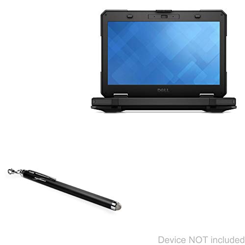 BoxWave Stylus-Eingabestift für Dell Latitude 5414, robust, mit Touchscreen (14 Zoll / 35,6 cm), mit Faserspitze, für Dell Latitude 5414, robust mit Touchscreen (35,6 cm) – Tiefschwarz von BoxWave