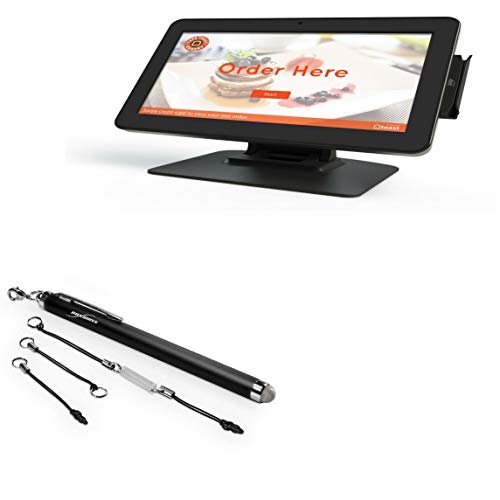 BoxWave Stylus-Eingabestift für Toast Self-Service Kiosk (Stylus Pen von BoxWave), kapazitiver Eingabestift mit Faserspitze für Toast Self-Service Kiosk, Jet Black von BoxWave