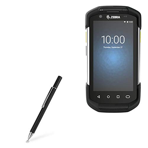 BoxWave Stylus Pen Kompatibel mit Zebra TC77 - FineTouch Kapazitiver Stylus, Super Präziser Stylus Pen für Zebra TC77 - Jet Black von BoxWave
