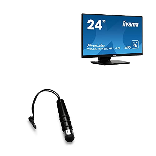 BoxWave Stylus Pen Kompatibel mit IIyama Prolite T2454MSC-B1AG - Mini Kapazitiver Stylus, Kleine Gummispitze Kapazitiver Stylus Pen - Jet Black BoxWave Stylus Pen Kompatibel mit IIyama Prolite T2454MSC-B1AG - Mini Kapazitiver Stylus, Kleine Gummispitze Kapazitiver Stylus Pen - Jet Black von BoxWave