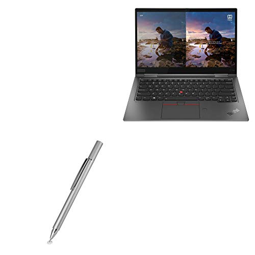 BoxWave Stylus Pen für Lenovo ThinkPad X1 Yoga Gen 5 (14 Zoll) (Stylus Pen von BoxWave) - FineTouch kapazitiver Stylus, super präziser Eingabestift für Lenovo ThinkPad X1 Yoga Gen 5 (14 Zoll) - Metallic Silber von BoxWave