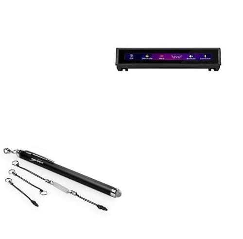 BoxWave Stylus Pen kompatibel mit Corsair iCUE Nexus Companion CH-9910010-NA (6 Zoll) – EverTouch kapazitiver Stylus, kapazitiver Eingabestift mit Faserspitze, Tiefschwarz von BoxWave