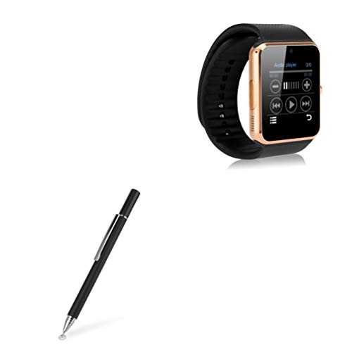 BoxWave Stylus Pen kompatibel mit Tagital T6 Smart Watch (Stylus Pen von BoxWave), kapazitiver FineTouch Eingabestift, super präziser Eingabestift für Tagital T6 Smartwatch, Tiefschwarz von BoxWave