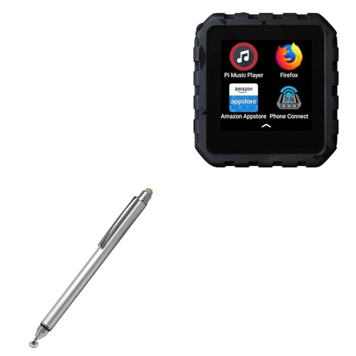 BoxWave Stylus-Stift, kompatibel mit Delphin wasserdichtem Micro-Tablet, DualTip-kapazitiver Stylus, Faserspitze, kapazitiver Stylus-Stift – Metallic-Silber BoxWave Stylus-Stift, kompatibel mit Delphin wasserdichtem Micro-Tablet, DualTip-kapazitiver Stylus, Faserspitze, kapazitiver Stylus-Stift – Metallic-Silber von BoxWave