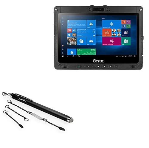 Getac K120 Eingabestift, BoxWave® [EverTouch Kapazitiver Stylus], Faserspitze, kapazitiver Eingabestift für Getac K120, Tiefschwarz von BoxWave