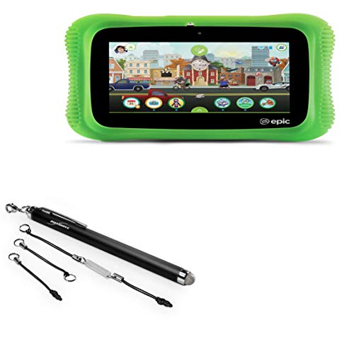 BoxWave Stylus Pen Kompatibel mit Leapfrog LeapPad Epic Academy - EverTouch Kapazitiver Stylus, Faserspitze Kapazitiver Stylus Pen für Leapfrog LeapPad Epic Academy - Jet Black BoxWave Stylus Pen Kompatibel mit Leapfrog LeapPad Epic Academy - EverTouch Kapazitiver Stylus, Faserspitze Kapazitiver Stylus Pen für Leapfrog LeapPad Epic Academy - Jet Black von BoxWave