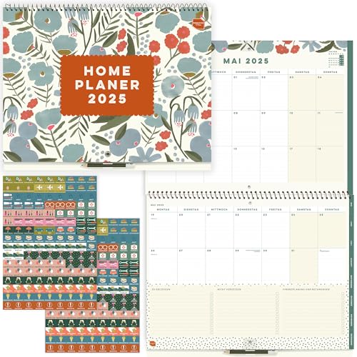 (in German) Boxclever Press ‘Home Planer’ 2024 2025. Large Wall Calendar 2024-2025 for Busy Homes. Family Calendar 2024 2025 runs Sept’24 - Dec'25. Academic Calendar 2024-2025 with Lists & Stickers von Boxclever Press