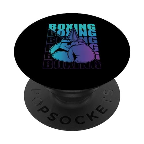 Boxen Kampfsport Martial Arts Boxing Box Club Boxer PopSockets mit austauschbarem PopGrip von Boxer Boxing Boxen Kampfsport Geschenke + Outfits