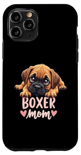 Boxer Mama Hund Boxer Hund Mama Cute Puppy Hülle für iPhone 11 Pro von Boxer Dog Fun Designs