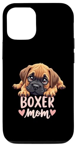Boxer Mama Hund Boxer Hund Mama Cute Puppy Hülle für iPhone 12/12 Pro von Boxer Dog Fun Designs