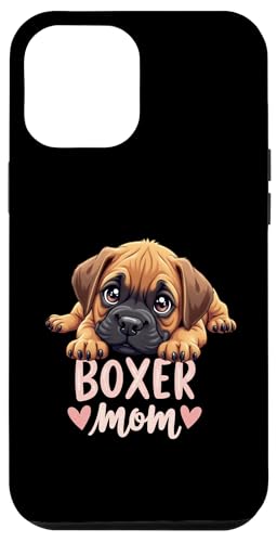 Boxer Mama Hund Boxer Hund Mama Cute Puppy Hülle für iPhone 12 Pro Max von Boxer Dog Fun Designs
