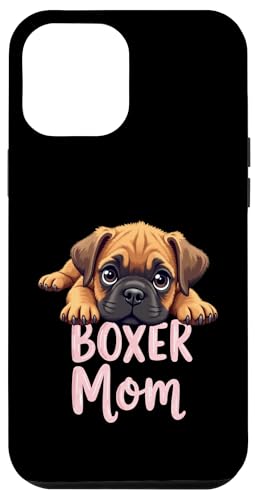 Boxer Mama Hund Boxer Hund Mama Cute Puppy Hülle für iPhone 12 Pro Max von Boxer Dog Fun Designs