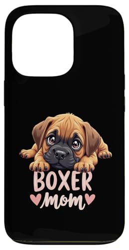 Boxer Mama Hund Boxer Hund Mama Cute Puppy Hülle für iPhone 13 Pro von Boxer Dog Fun Designs