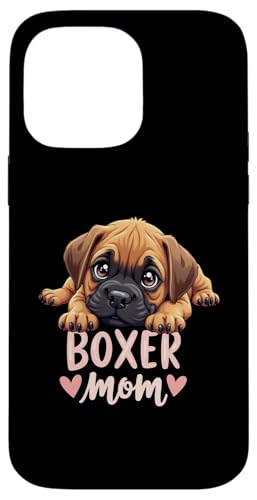 Boxer Mama Hund Boxer Hund Mama Cute Puppy Hülle für iPhone 14 Pro Max von Boxer Dog Fun Designs