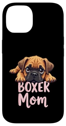 Boxer Mama Hund Boxer Hund Mama Cute Puppy Hülle für iPhone 14 von Boxer Dog Fun Designs