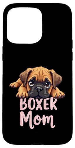 Boxer Mama Hund Boxer Hund Mama Cute Puppy Hülle für iPhone 15 Pro Max von Boxer Dog Fun Designs