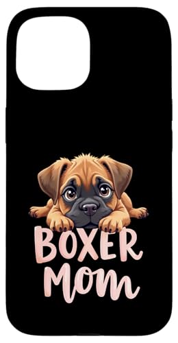 Boxer Mama Hund Boxer Hund Mama Cute Puppy Hülle für iPhone 15 Boxer Mama Hund Boxer Hund Mama Cute Puppy Hülle für iPhone 15 von Boxer Dog Fun Designs