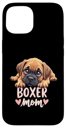 Boxer Mama Hund Boxer Hund Mama Cute Puppy Hülle für iPhone 15 Boxer Mama Hund Boxer Hund Mama Cute Puppy Hülle für iPhone 15 von Boxer Dog Fun Designs