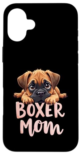 Boxer Mama Hund Boxer Hund Mama Cute Puppy Hülle für iPhone 16 Plus von Boxer Dog Fun Designs