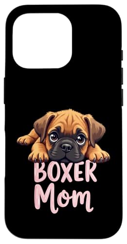 Boxer Mama Hund Boxer Hund Mama Cute Puppy Hülle für iPhone 16 Pro Boxer Mama Hund Boxer Hund Mama Cute Puppy Hülle für iPhone 16 Pro von Boxer Dog Fun Designs