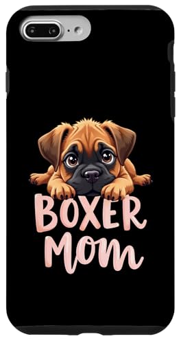 Boxer Mama Hund Boxer Hund Mama Cute Puppy Hülle für iPhone 7 Plus/8 Plus von Boxer Dog Fun Designs