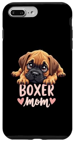 Boxer Mama Hund Boxer Hund Mama Cute Puppy Hülle für iPhone 7 Plus/8 Plus von Boxer Dog Fun Designs