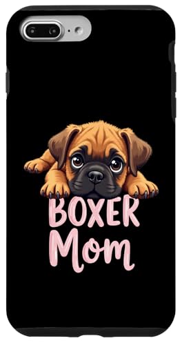 Boxer Mama Hund Boxer Hund Mama Cute Puppy Hülle für iPhone 7 Plus/8 Plus von Boxer Dog Fun Designs