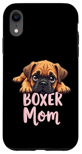 Boxer Mama Hund Boxer Hund Mama Cute Puppy Hülle für iPhone XR von Boxer Dog Fun Designs