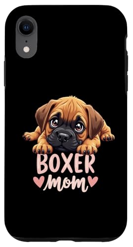 Boxer Mama Hund Boxer Hund Mama Cute Puppy Hülle für iPhone XR von Boxer Dog Fun Designs