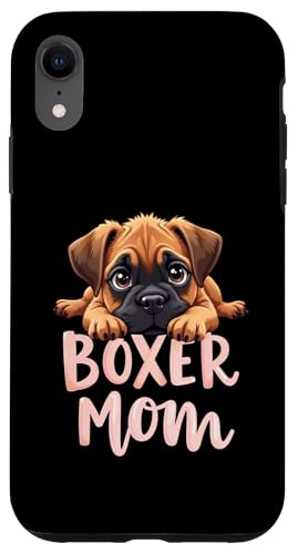 Boxer Mama Hund Boxer Hund Mama Cute Puppy Hülle für iPhone XR von Boxer Dog Fun Designs