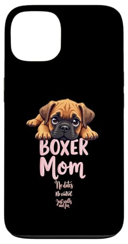 Lustiger Boxer Mama Hund Boxer Mama Humor Zitat Hülle für iPhone 13 von Boxer Dog Fun Designs