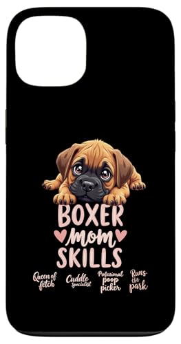 Lustiger Boxer Mama Hund Boxer Mama Humor Zitat Hülle für iPhone 13 von Boxer Dog Fun Designs