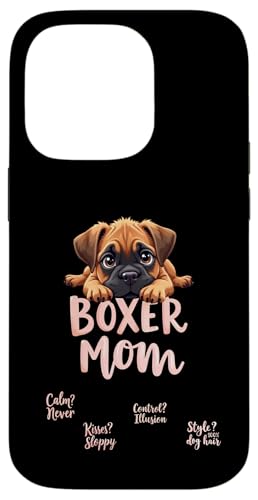 Lustiger Boxer Mama Hund Boxer Mama Humor Zitat Hülle für iPhone 14 Pro Lustiger Boxer Mama Hund Boxer Mama Humor Zitat Hülle für iPhone 14 Pro von Boxer Dog Fun Designs