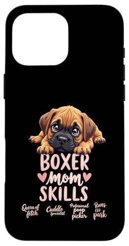 Lustiger Boxer Mama Hund Boxer Mama Humor Zitat Hülle für iPhone 16 Pro Max Lustiger Boxer Mama Hund Boxer Mama Humor Zitat Hülle für iPhone 16 Pro Max von Boxer Dog Fun Designs