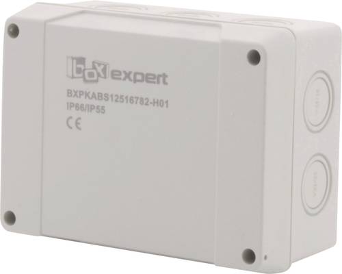 Boxexpert BXPKABS12516782-H01 Installations-Gehäuse 125 x 167 x 82 ABS Lichtgrau 5St. von Boxexpert