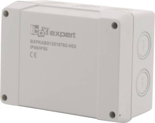 Boxexpert BXPKABS12516782-H02 Installations-Gehäuse 125 x 167 x 82 ABS Lichtgrau 5St. von Boxexpert