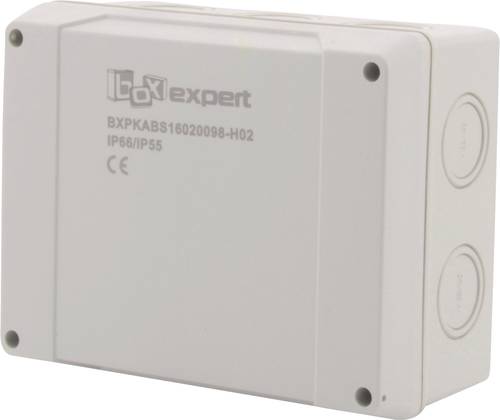 Boxexpert BXPKABS16020098-H02 Installations-Gehäuse 160 x 200 x 98 ABS Lichtgrau 5St. von Boxexpert