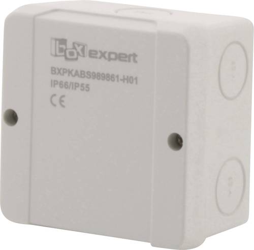 Boxexpert BXPKABS989861-H01 Installations-Gehäuse 98 x 98 x 61 ABS Lichtgrau 10St. von Boxexpert