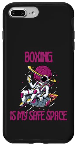 Boxen ist mein sicherer Raum, Astronaut Hülle für iPhone 7 Plus/8 Plus von Boxing Stuff