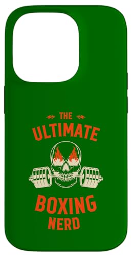 Der ultimative Box-Nerd, Flaming Skull Barbell Hülle für iPhone 14 Pro Der ultimative Box-Nerd, Flaming Skull Barbell Hülle für iPhone 14 Pro von Boxing Stuff