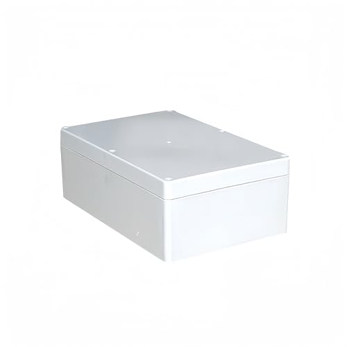 IP65 Abzweigdose, weiß, 230 mm x 150 mm x 85 mm, ABS-Gehäuse, Außenbeleuchtung, Kabel, Elektroanschluss IP65 Abzweigdose, weiß, 230 mm x 150 mm x 85 mm, ABS-Gehäuse, Außenbeleuchtung, Kabel, Elektroanschluss von Boxonly