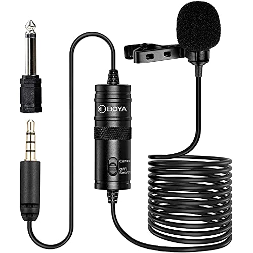 BOYA BY-M1 3.5mm Ansteckmikrofon aus Metall für Smartphones, DSLR, Camcorder, Audiorecorder, PC mit Windschutz BOYA BY-M1 3.5mm Ansteckmikrofon aus Metall für Smartphones, DSLR, Camcorder, Audiorecorder, PC mit Windschutz von BOYA