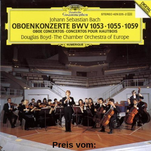 Oboenkonzerte BWV 1053, -55, -59 von Boyd