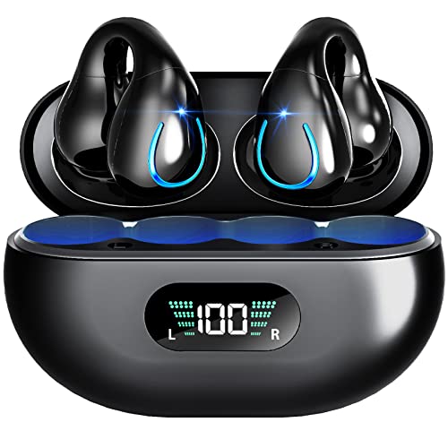 Bluetooth 5.3 Kopfhörer Sport On Ear Kabellose Sportkopfhörer Noise Cancelling mit HD Mikrofon, 36H Deep Bass Wireless Earbuds Ohrhörer IP7 Wasserdicht Headset von Boytond