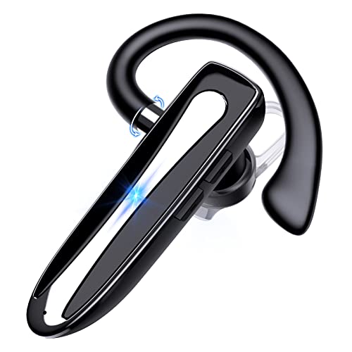 Bluetooth Headset Telefon mit Mikrofon Bluetooth Kopfhörer Kabellos, Fahr-Headset mit 24-Stunden-Gesprächszeit, kompatibel mit iSO- und Android-Telefonen. von Boytond