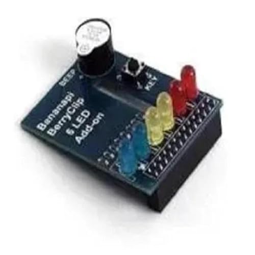 BPI-A-007 BERRYCLIP DIY Board - Banana Pi - BPI-A-007 - BerryClip 6 LED Add-On DIY Board BPI-A-007 BERRYCLIP DIY Board - Banana Pi - BPI-A-007 - BerryClip 6 LED Add-On DIY Board von Bpi